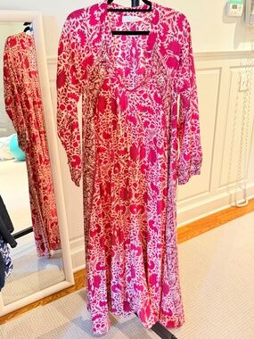 NATALIE MARTIN SILK MAXI SIZE SMALL